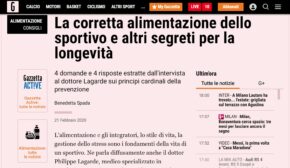 Philippe Lagarde gazzetta dello sport