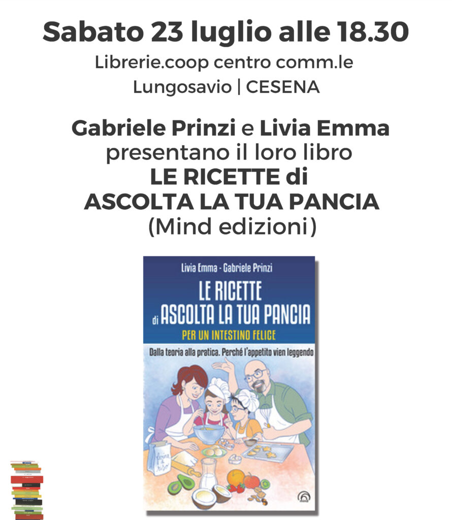 Presentazione di Le ricette di Ascolta la tua pancia a Cesena, 23/07
