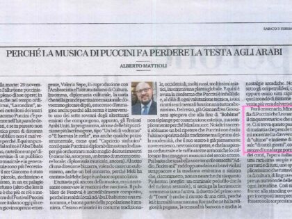 Puccini: una vita su La Stampa (03 febbraio 2024)