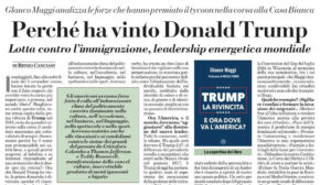 Maggi Trump su Italia Oggi 7.12.24_ immagineNews